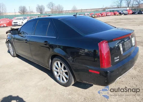 2007 Cadillac Sts V8 из США, поврежденный, VIN 1G6DC67A470173155